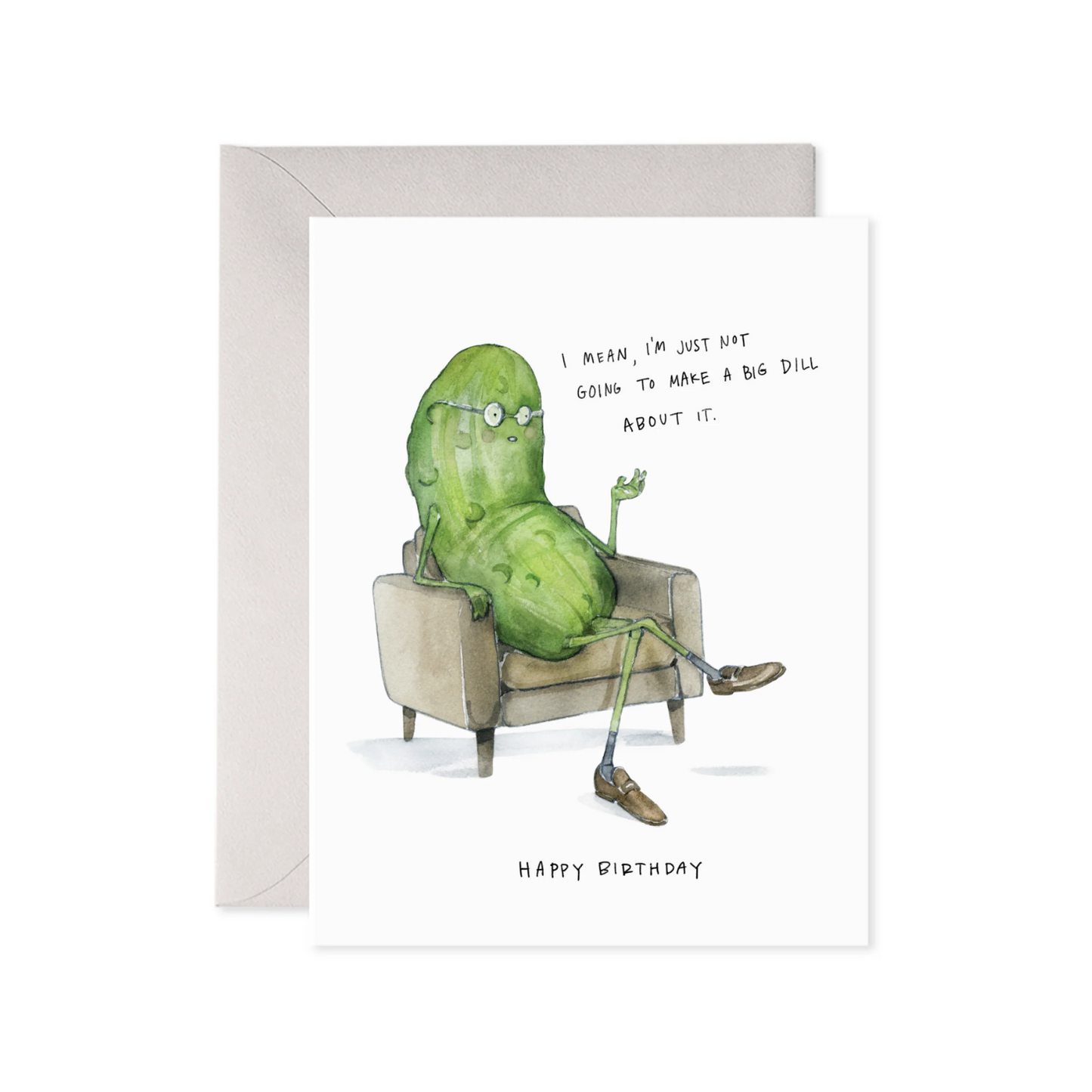Big Dill Card by E. Frances Paper 