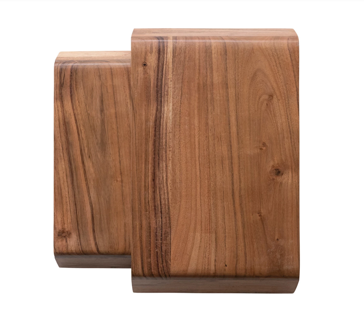 Acacia Wood Nesting Trays by Creative Co-Op