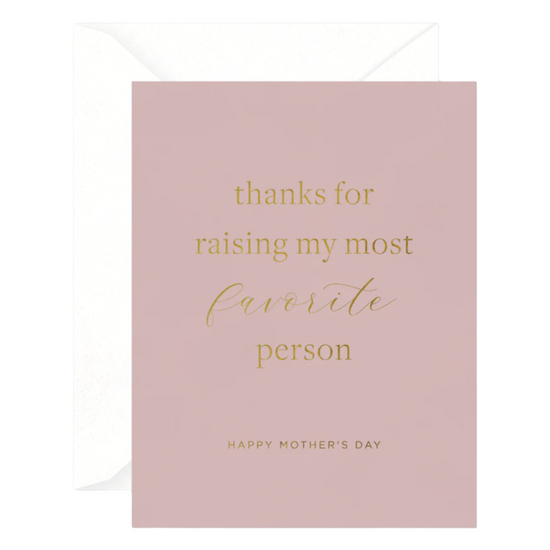 Favorite Person Card by Smitten On Paper