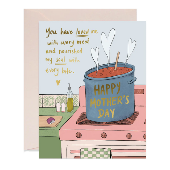 Mother's Day Kitchen Card by Good JuJu Ink