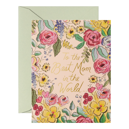 Best Mom Card by Rifle Paper Co.