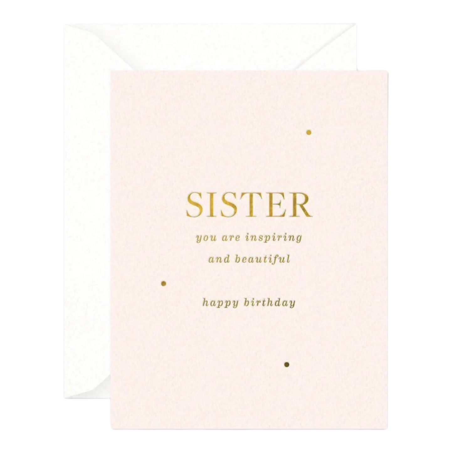 Inspiring Sister Birthday Card by Smitten on Paper