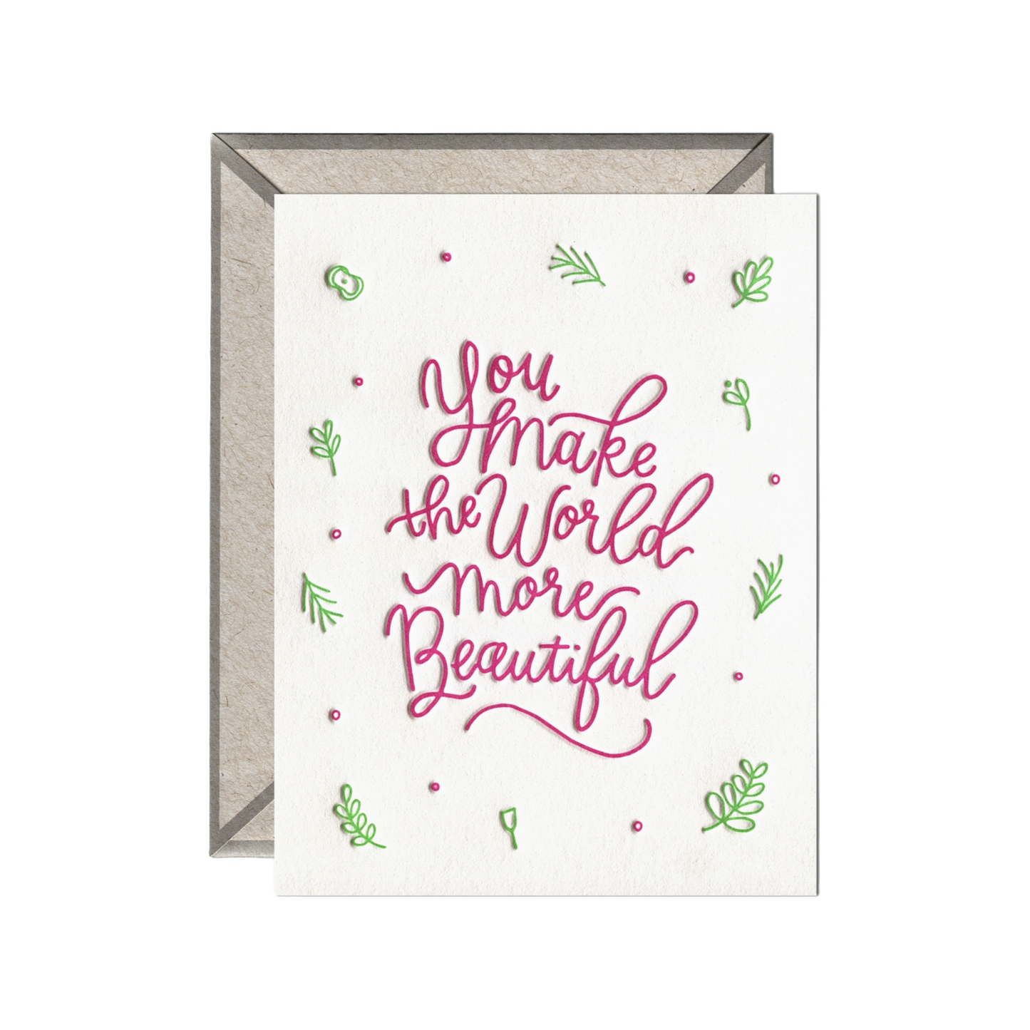 Make The World Beautiful Card by Ink Meets Paper