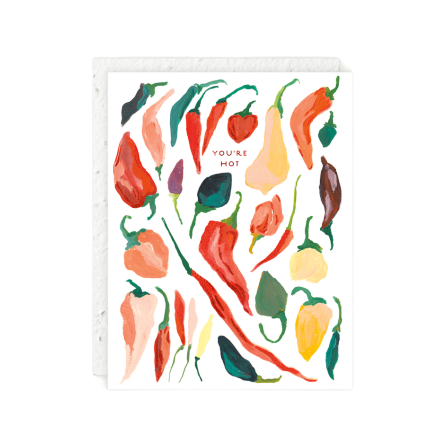 Hot Peppers Card by Seedlings