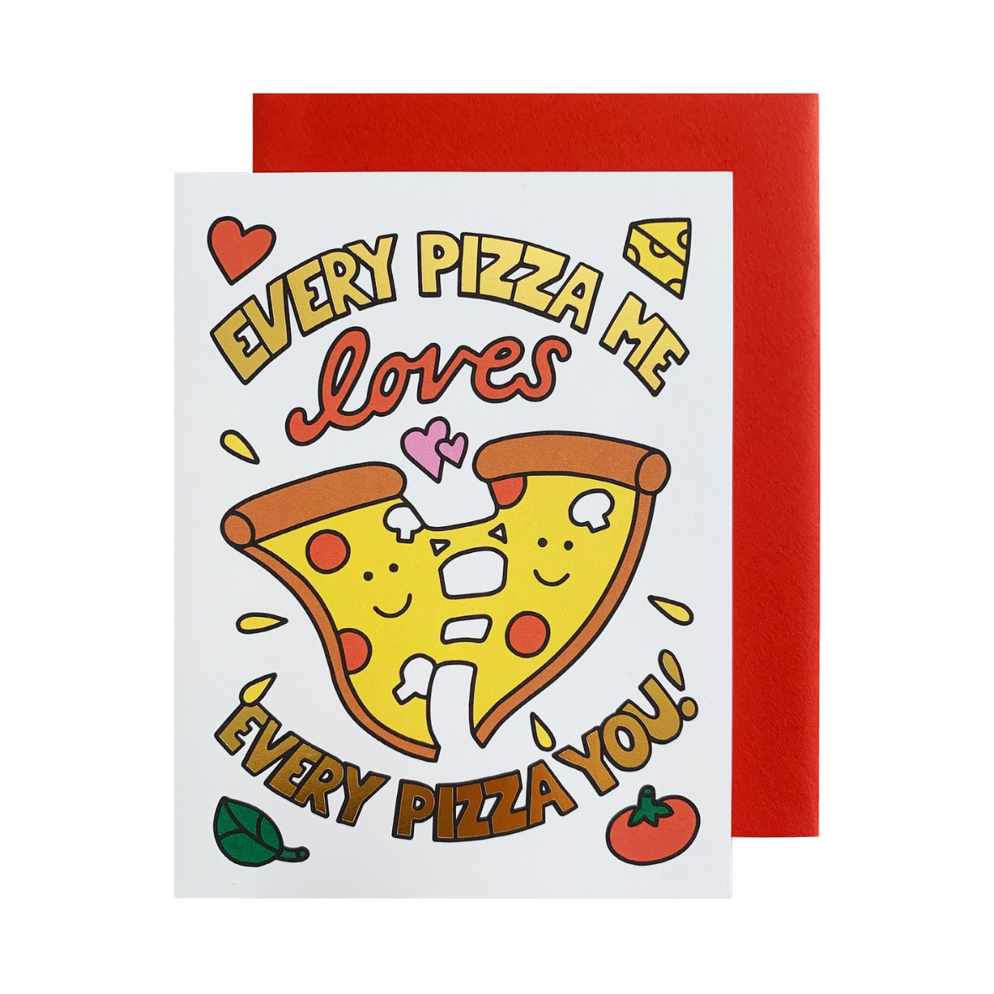 Every Pizza Me Card by The Social Type 