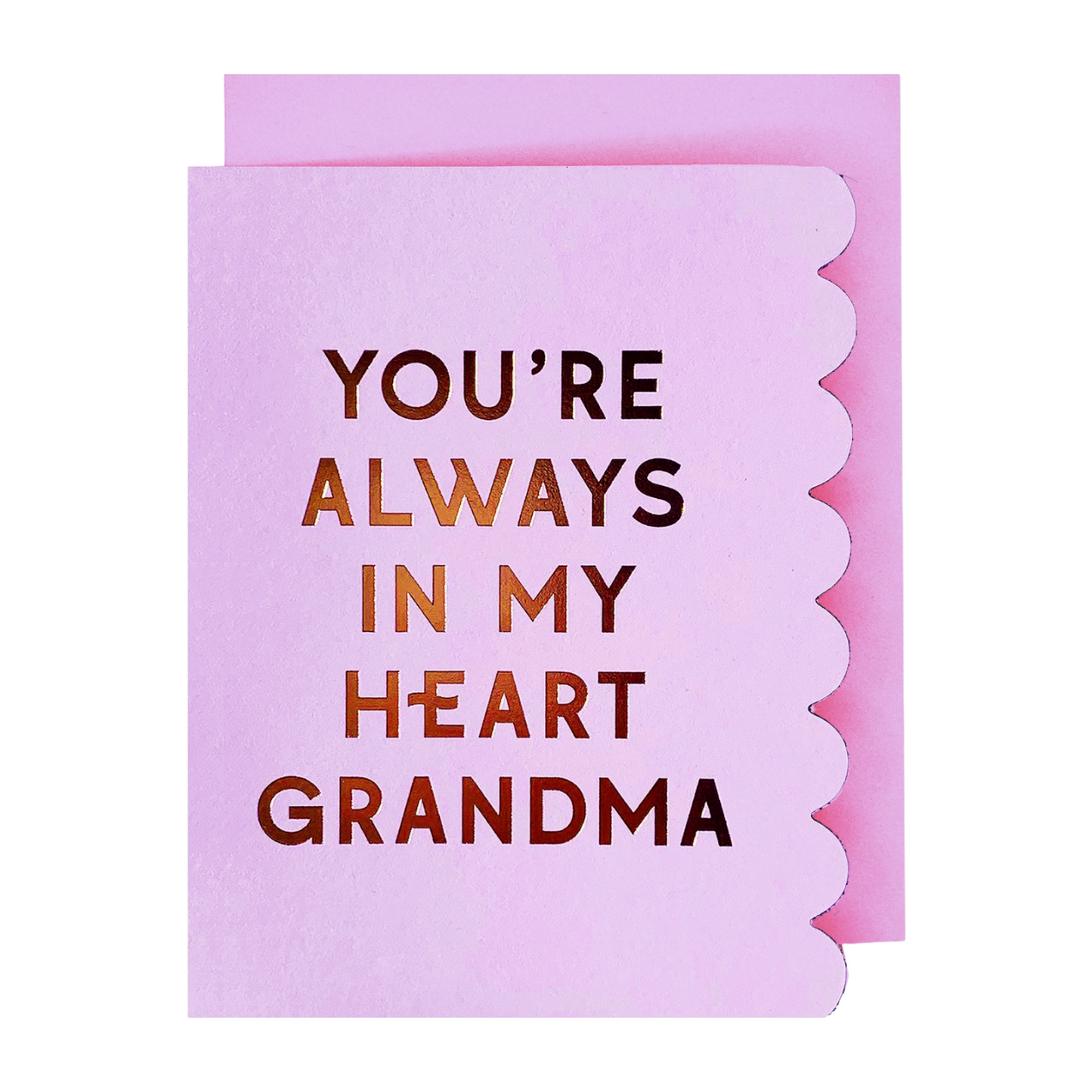 In My Heart Grandma Card by The Social Type 