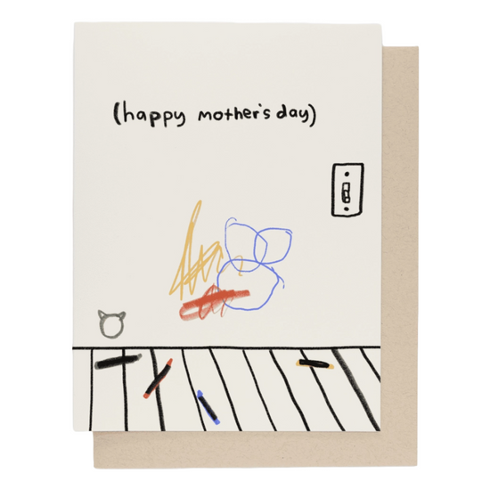 Crayons Mother's Day Card by People I've Loved