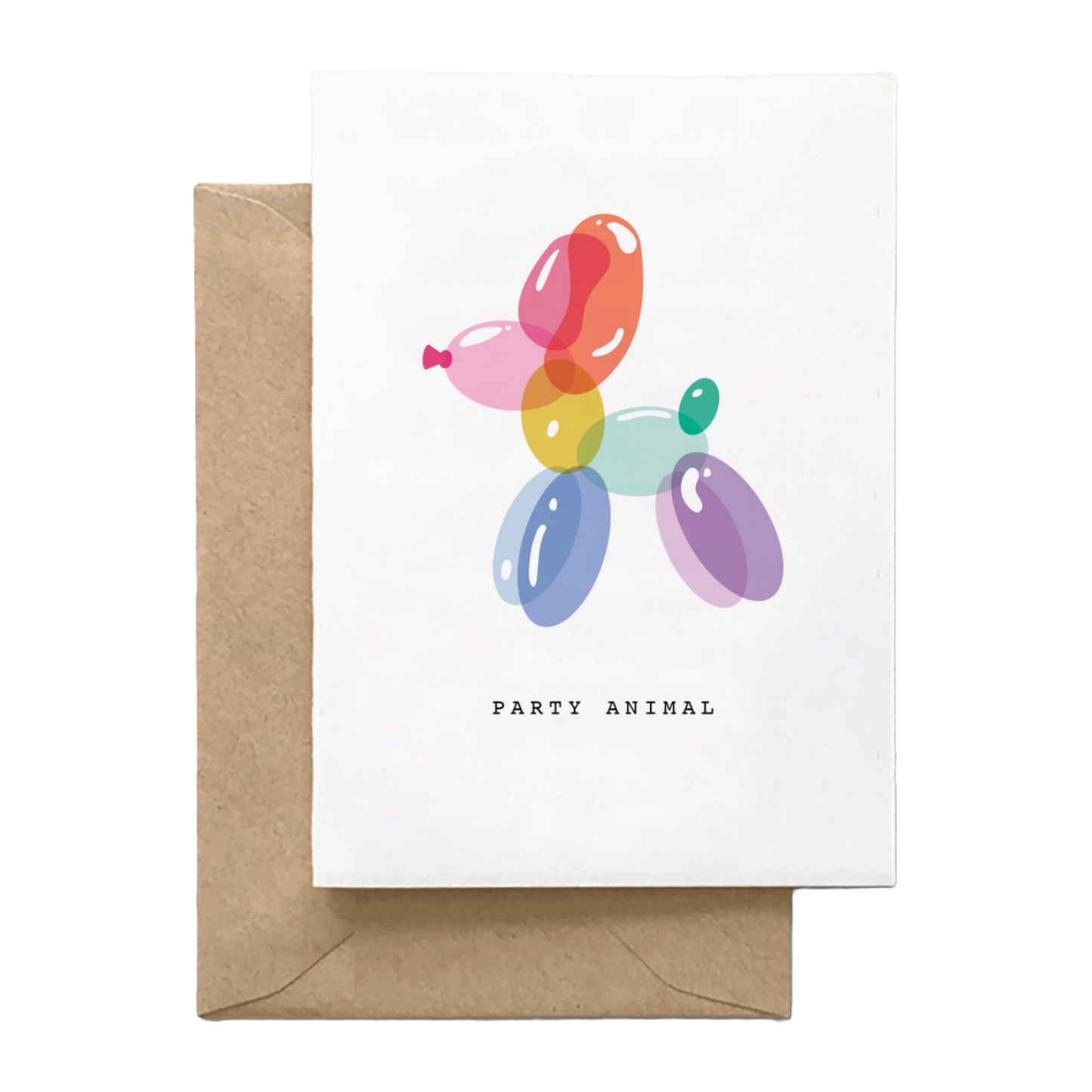 Party Animal Card by Spaghetti & Meatballs