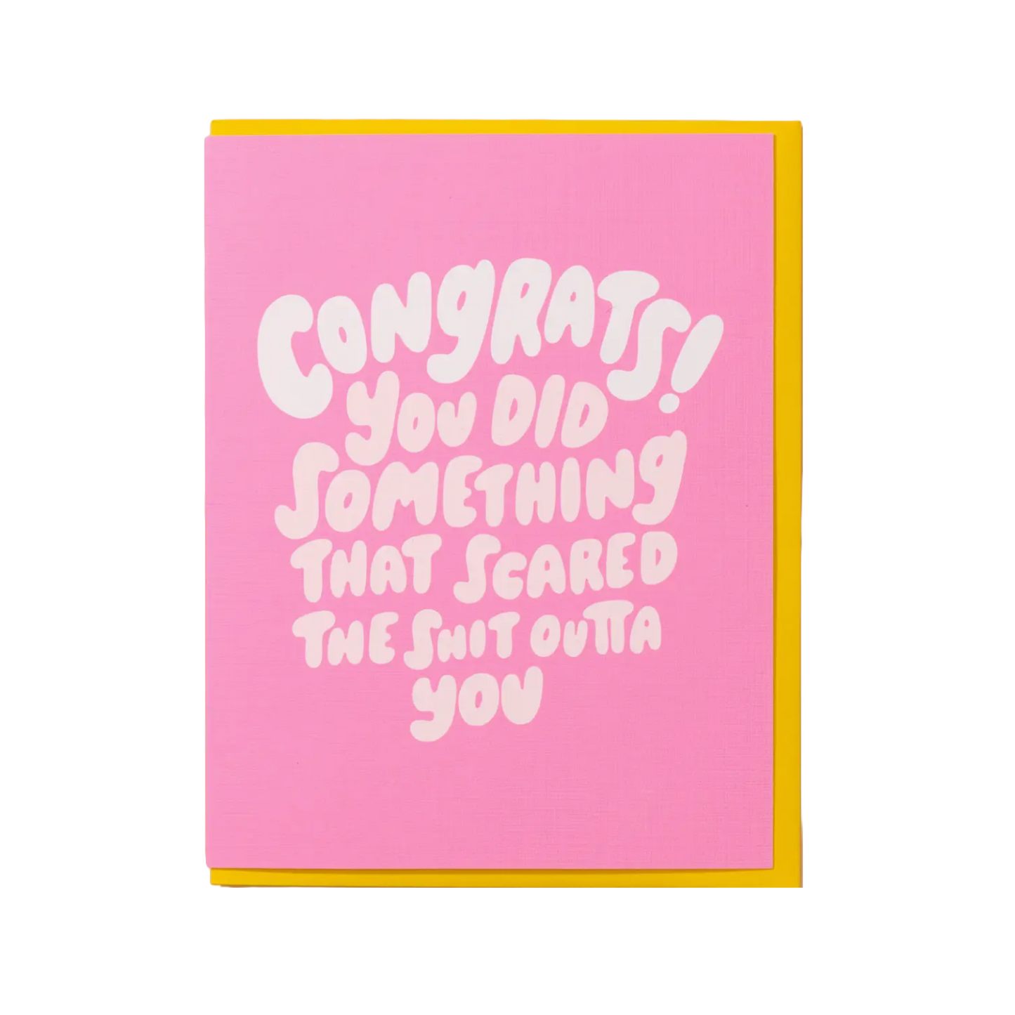 You Did Something Congrats Card by And Here We Are