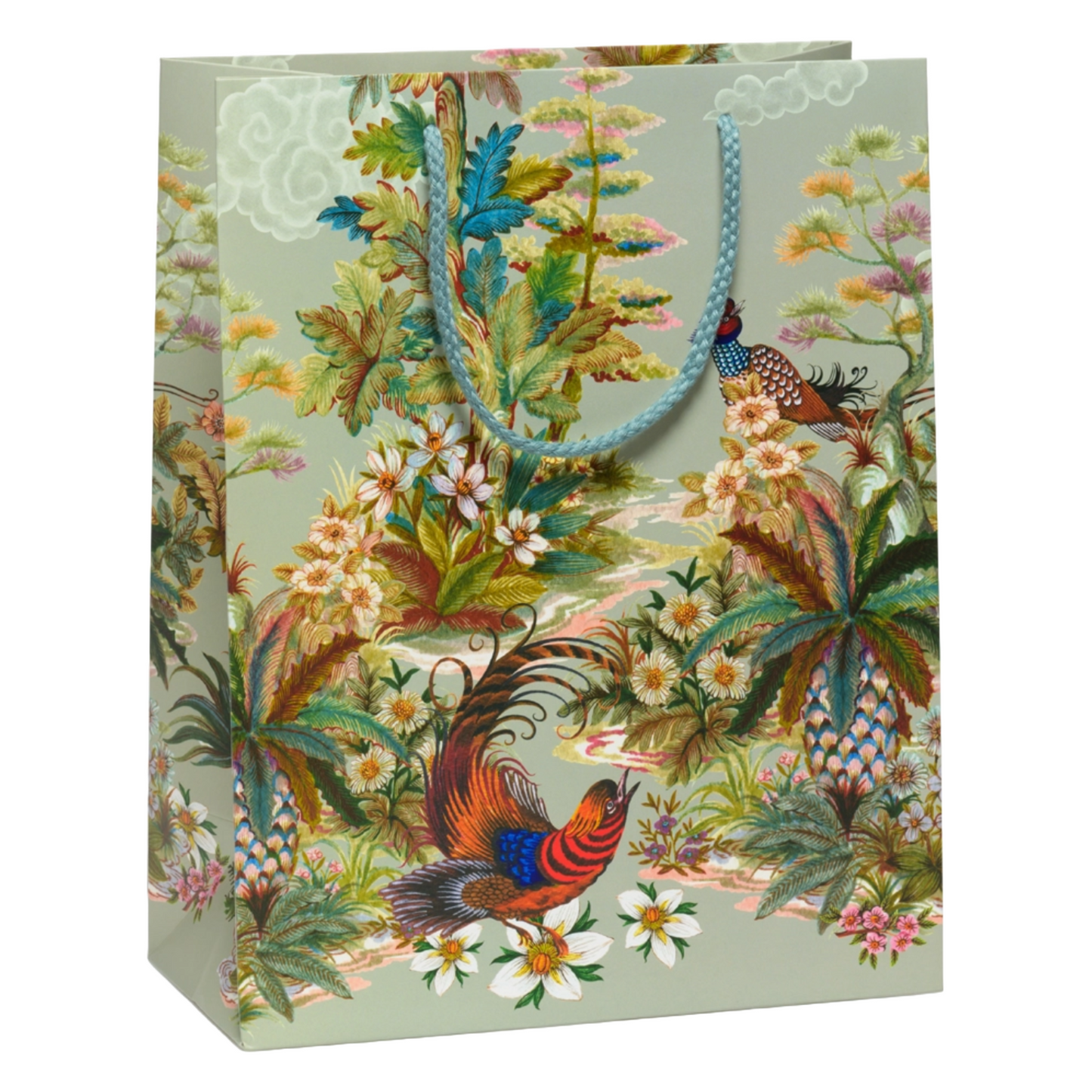 Large Quail Garden Gift Bag by Red Cap Cards