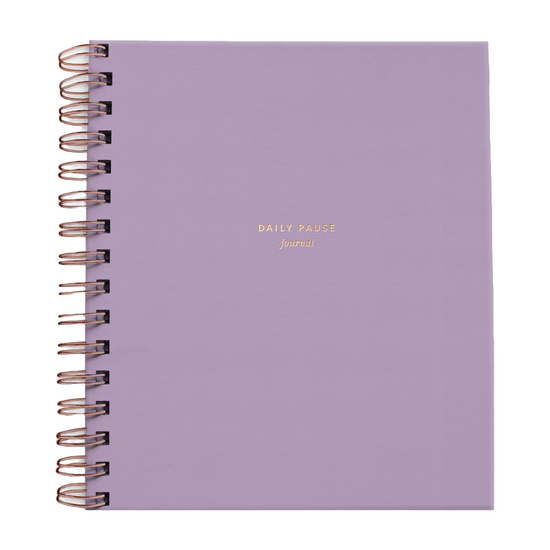 Lavender Daily Pause Journal  by Ramona & Ruth