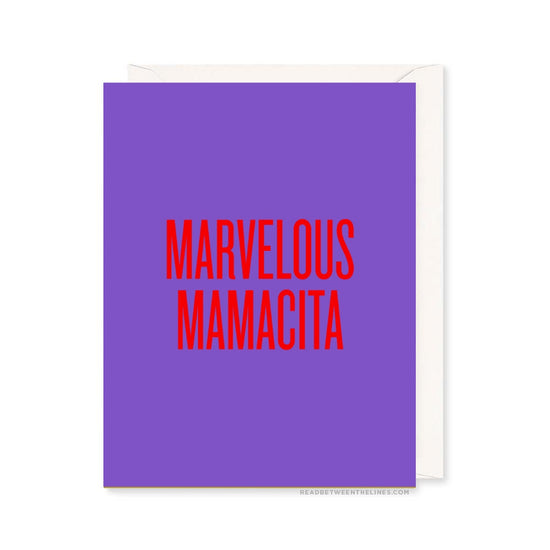Marvelous Mamacita Card by RBTL® A2MAGB / A2MAGB-BX