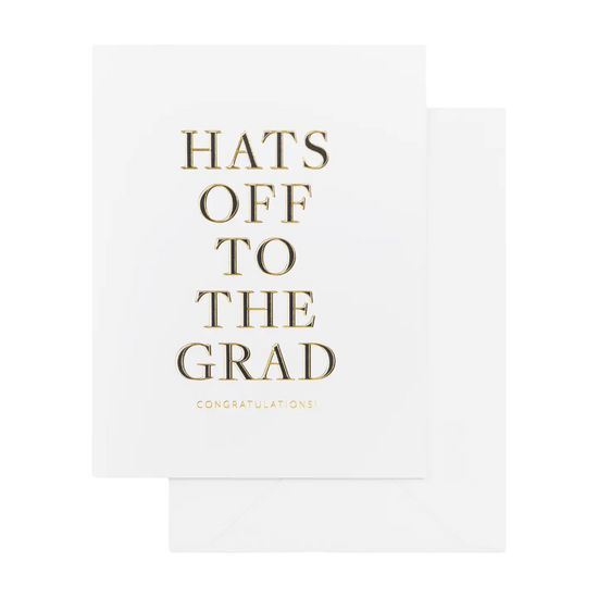 Hats Of To The Grad Card by Sugar Paper