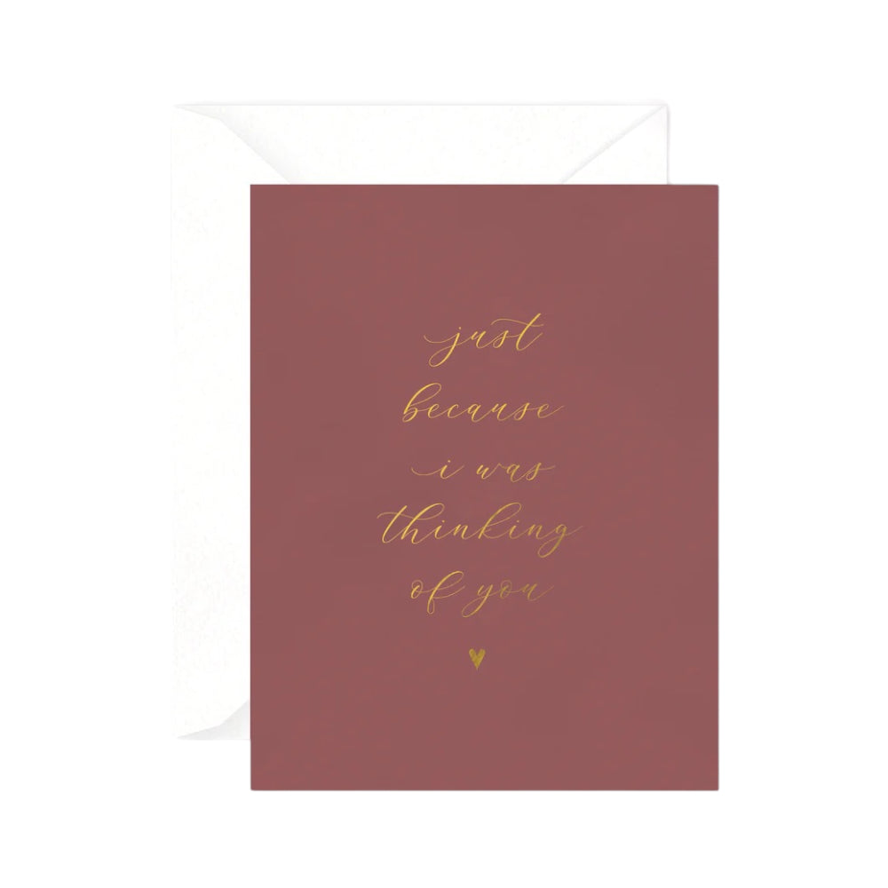 Just Because Card by Smitten On Paper 