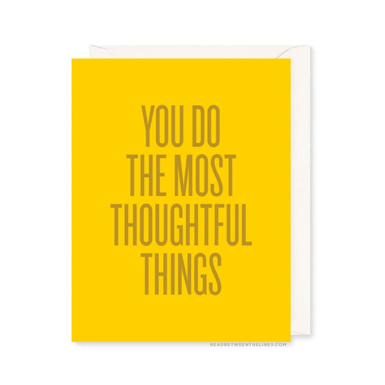 Thoughtful Things Card by RBTL® A2YDGA / A2YDGA-BX