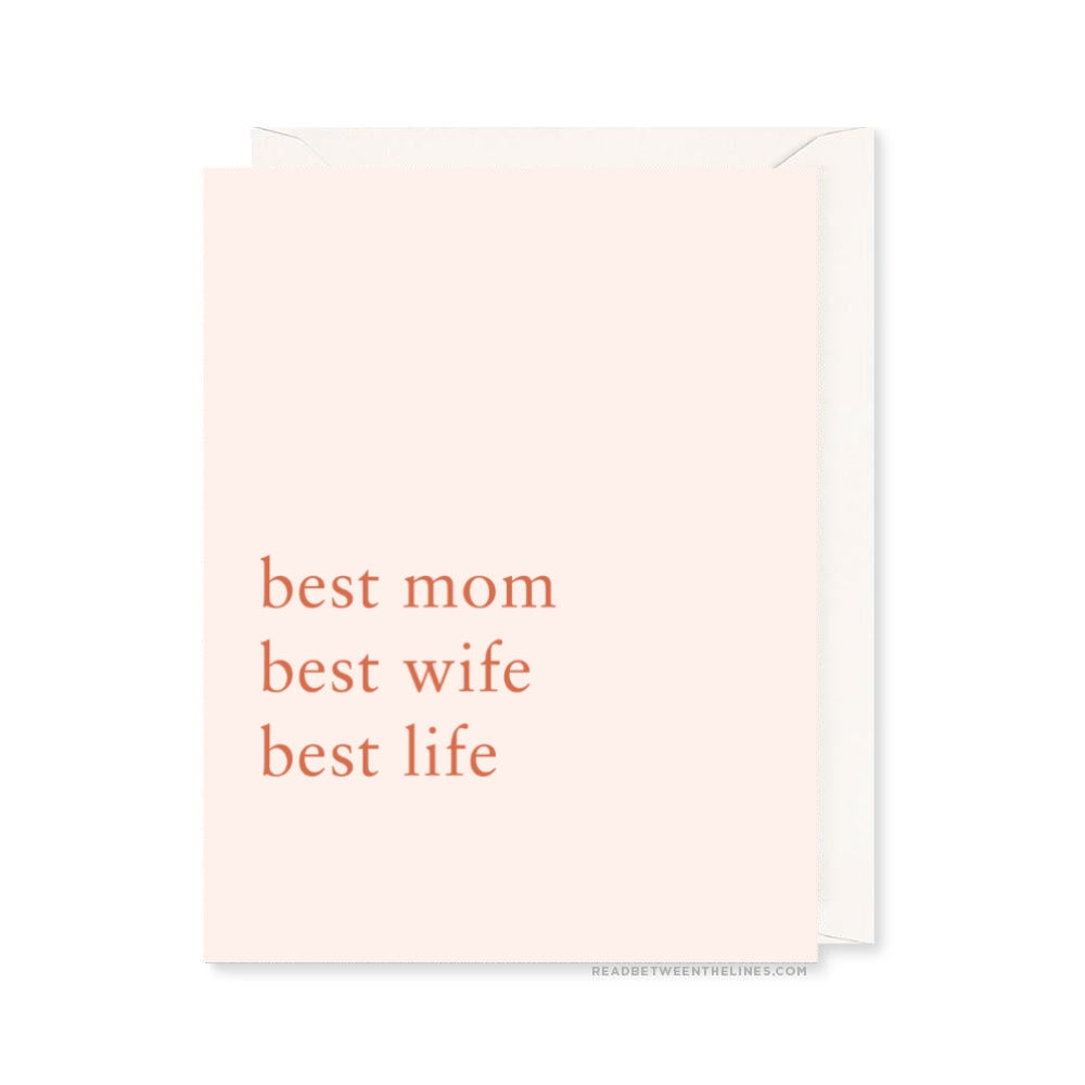 Best Life Card by RBTL®