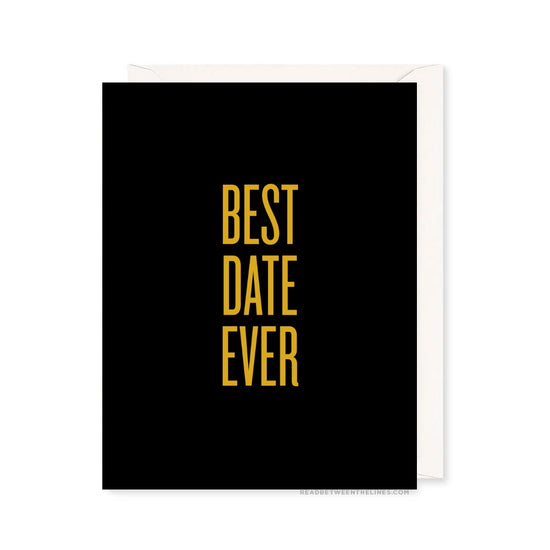 Best Date Ever Card by RBTL® A2BDGA /  A2BDGA-BX