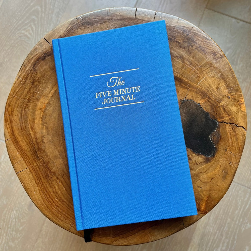 The Five Minute Journal Royal Blue by Intelligent Change