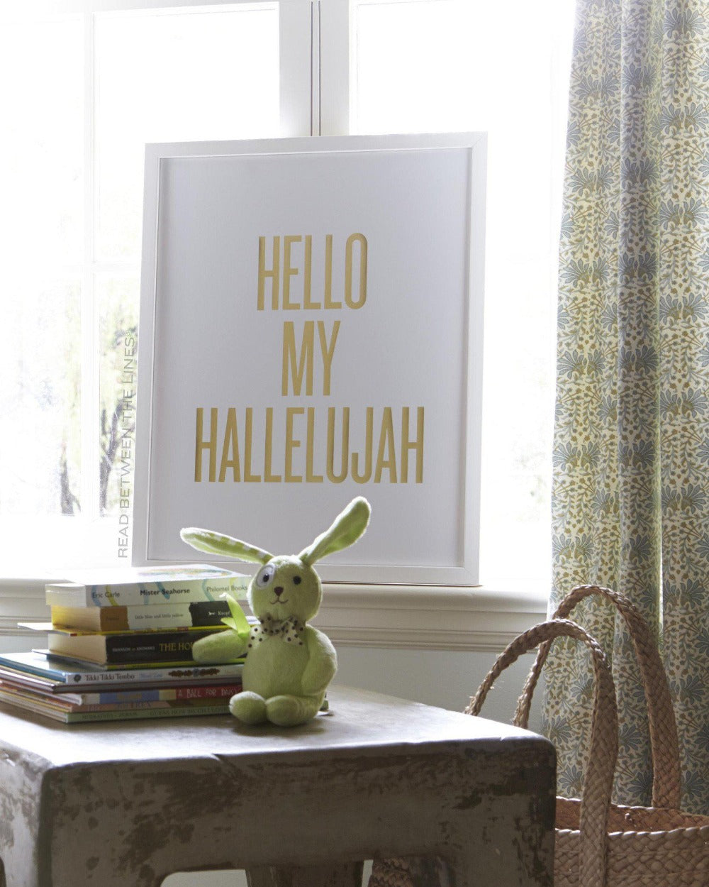 Hello My Hallelujah Print-Read Between The Lines®