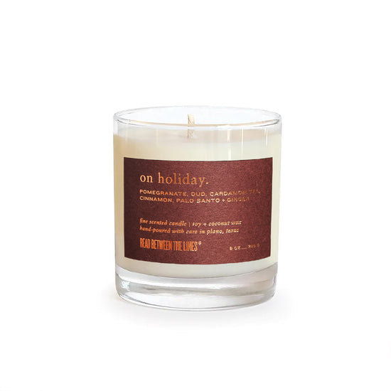 On Holiday Candle by RBTL®