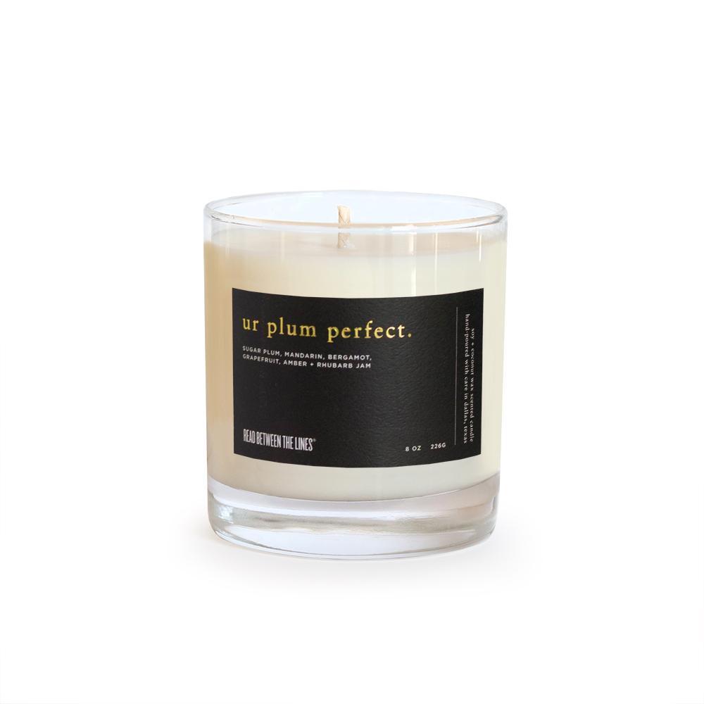 UR Plum Perfect Candle-Read Between The Lines®
