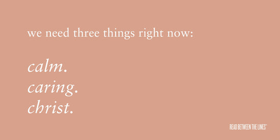 we got this.-Read Between The Lines®