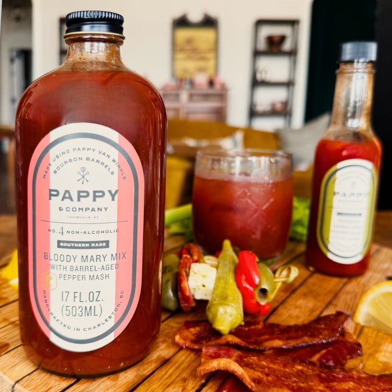 Pappy Bloody Mary Mix with Barrel-Aged Pepper Mash