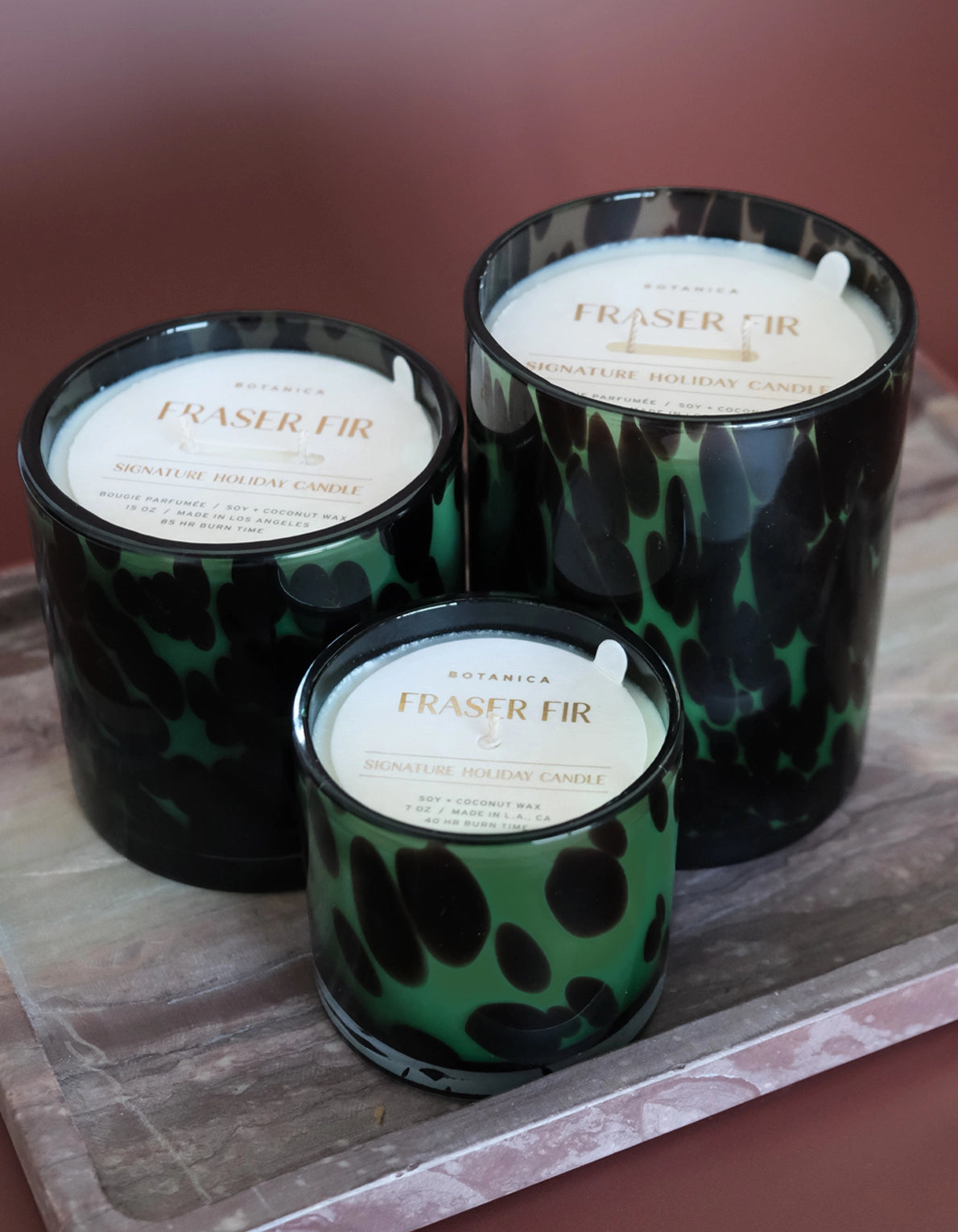 Fraser Fir Luxe Holiday Candle, Large