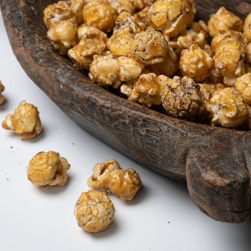 Bourbon Espresso Caramel Artisan Popcorn