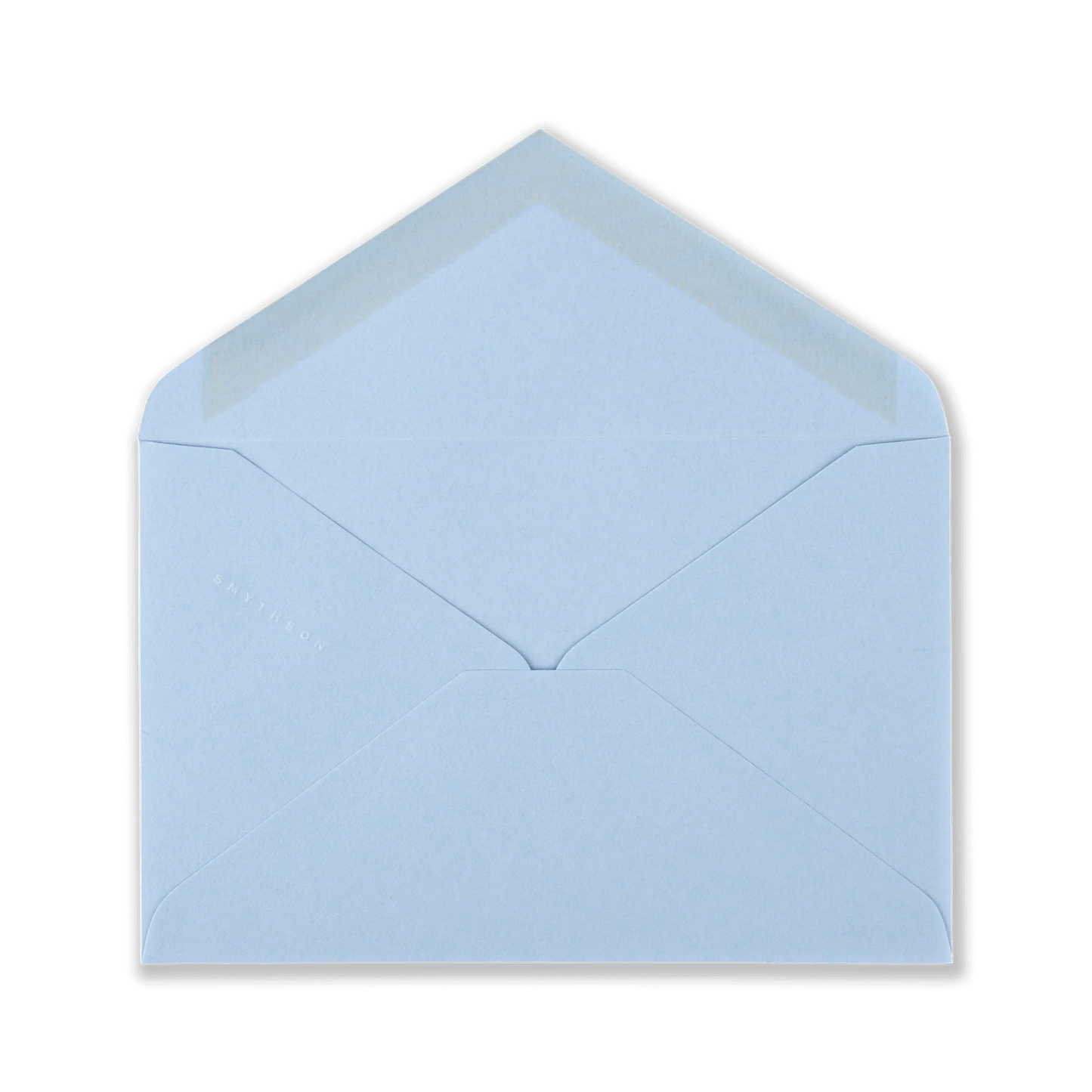 Smythson Plain Envelopes in Pale Blue