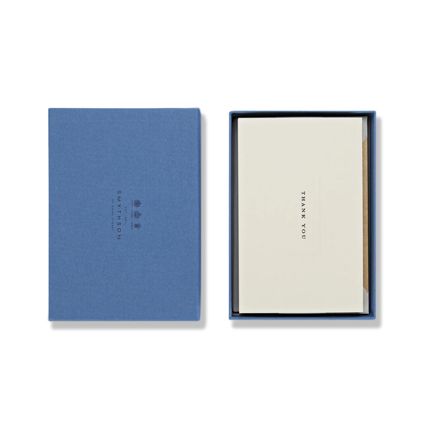 Smythson Thank You Notelets in White