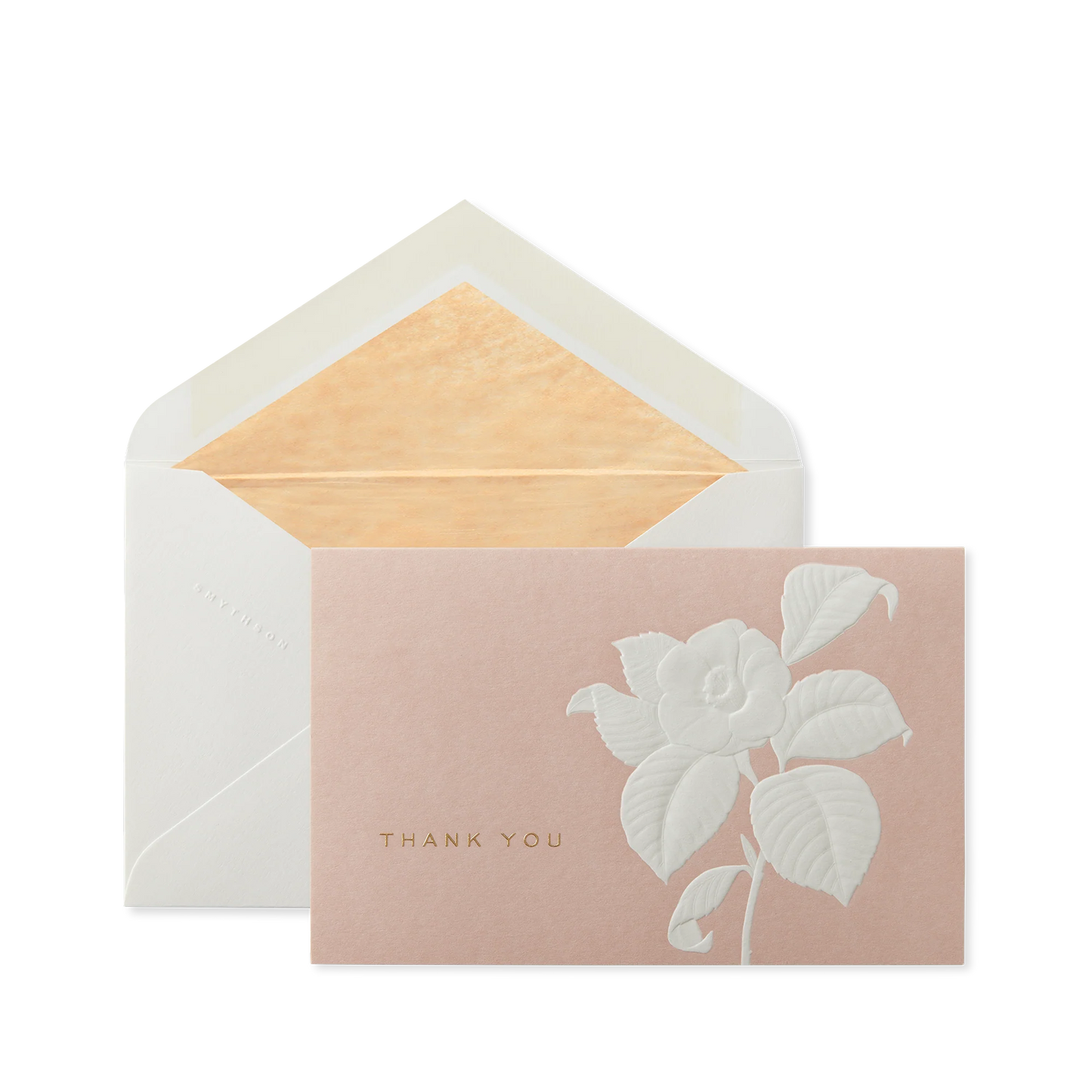 Smythson Camelia Thank You Notelets