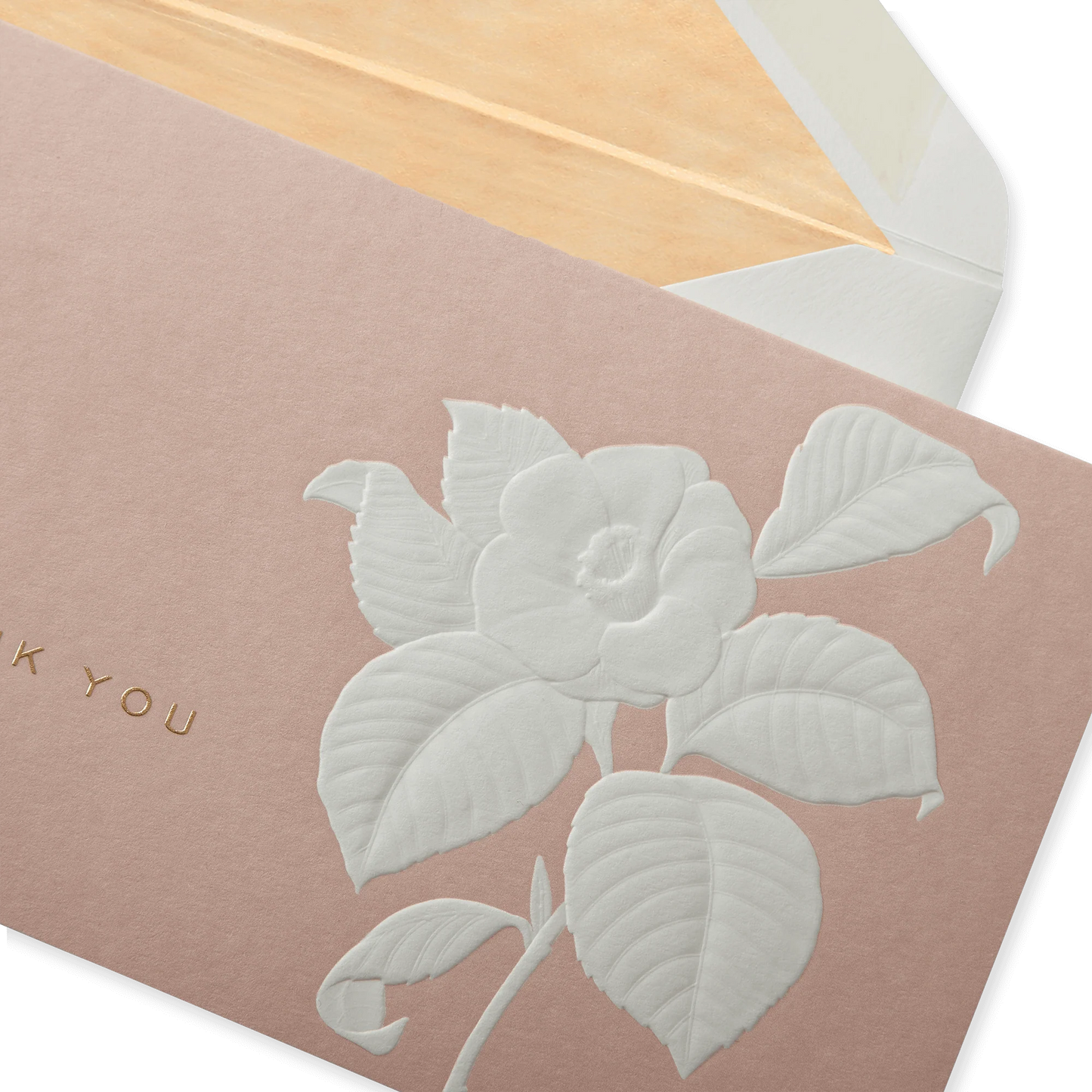 Smythson Camelia Thank You Notelets