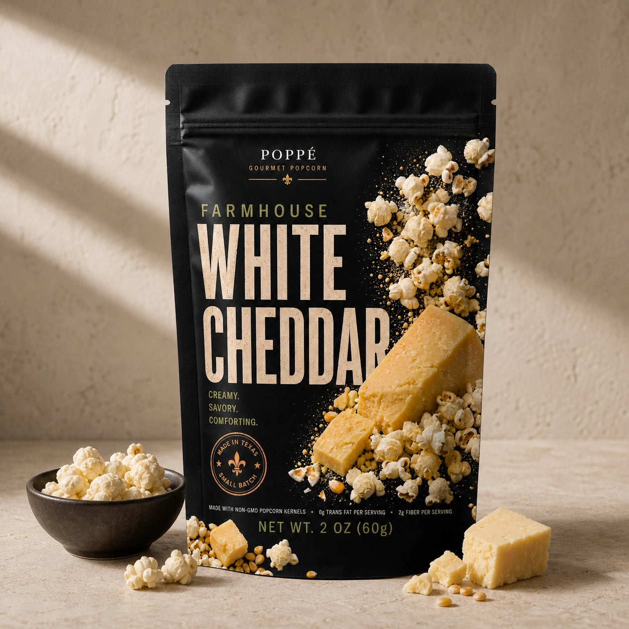 Farmhouse White Cheddar Gourmet Popcorn