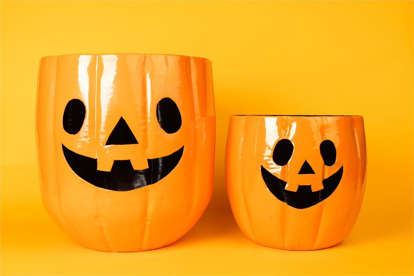Jack O' Lantern Cutout Container