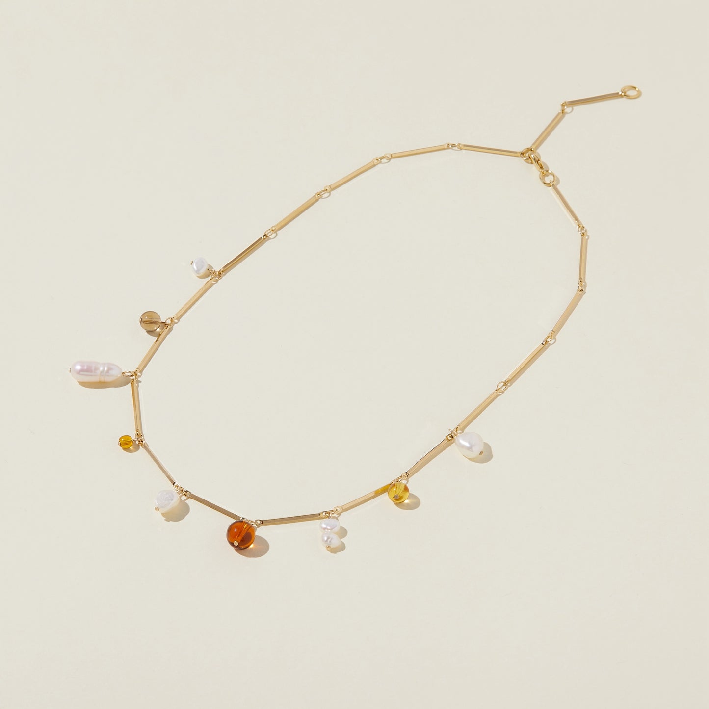 Fête Necklace - Tan by Lindsay Lewis