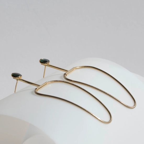 Arlo Shell Earrings by Lindsay Lewis