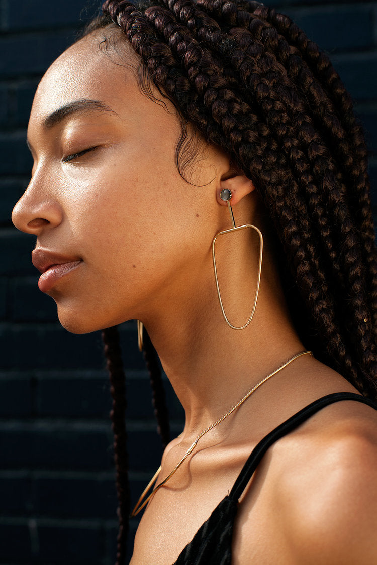 Arlo Shell Earrings by Lindsay Lewis