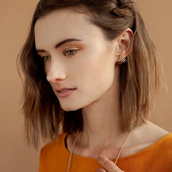 Split Earrings by Lindsay Lewis