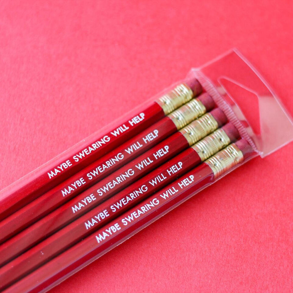 Maybe Swearing Will Help Pencil Pack