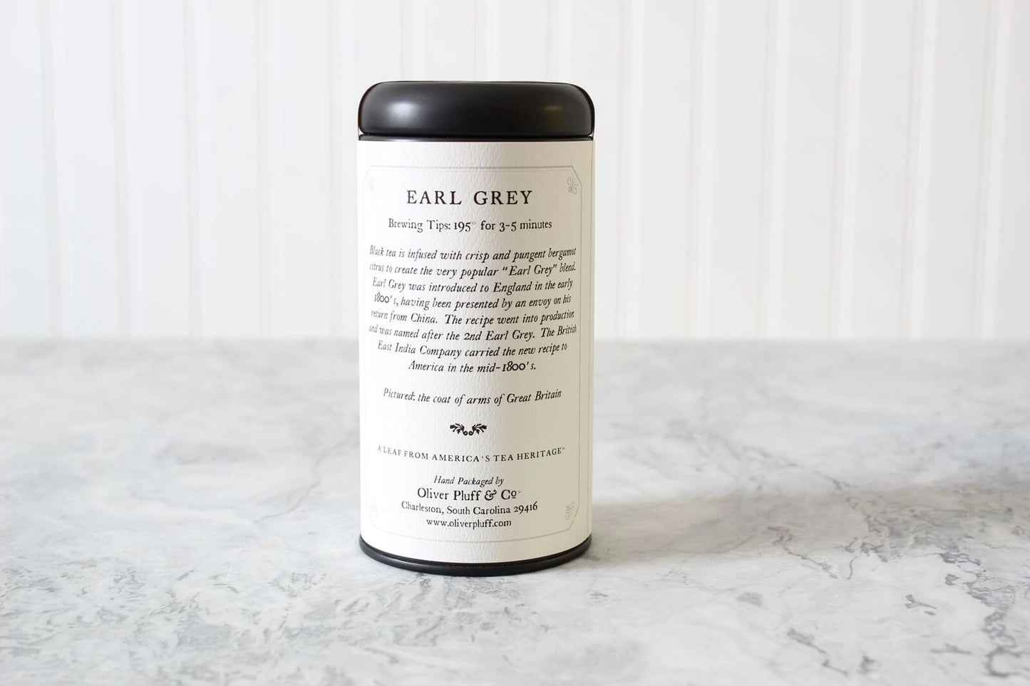Earl Grey Black Tea by Oliver Pluff & Company