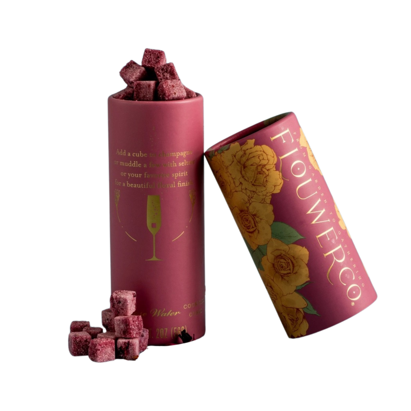 Sweet Rose Cocktail Cubes