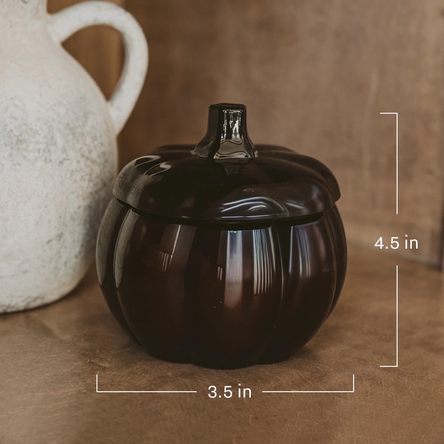 Hello Fall Pumpkin Jar Candle