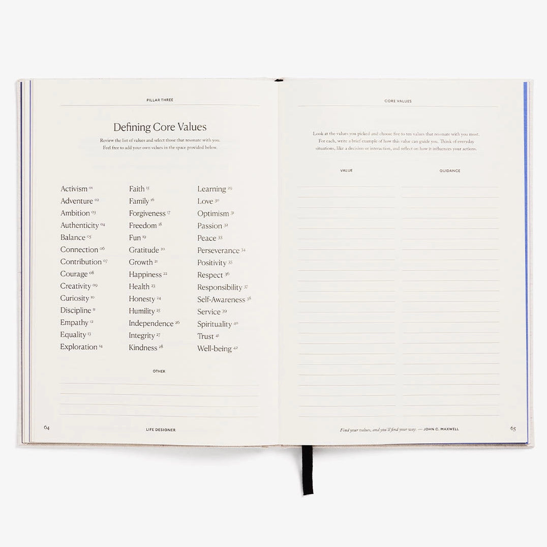 The Life Designer Journal by Intelligent Change