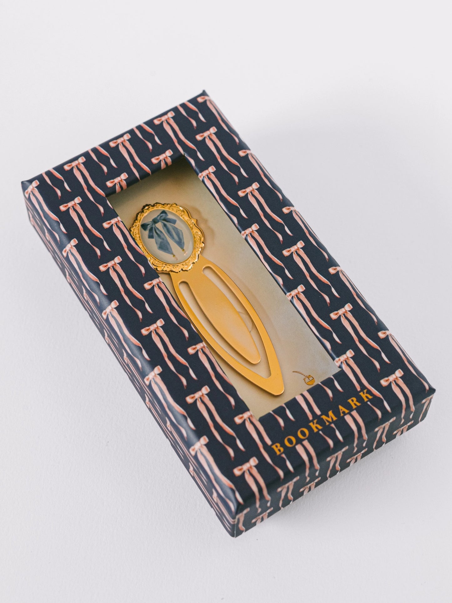 Darling Bow Metal Clip Bookmark