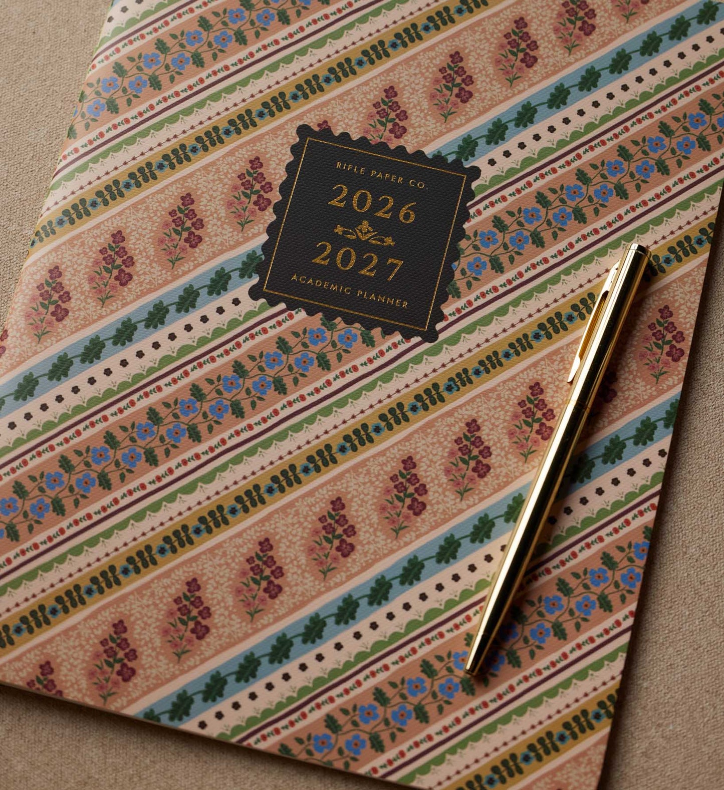 Rifle Paper Co. 2027 Paisley 12-Month Academic Appointment Notebook