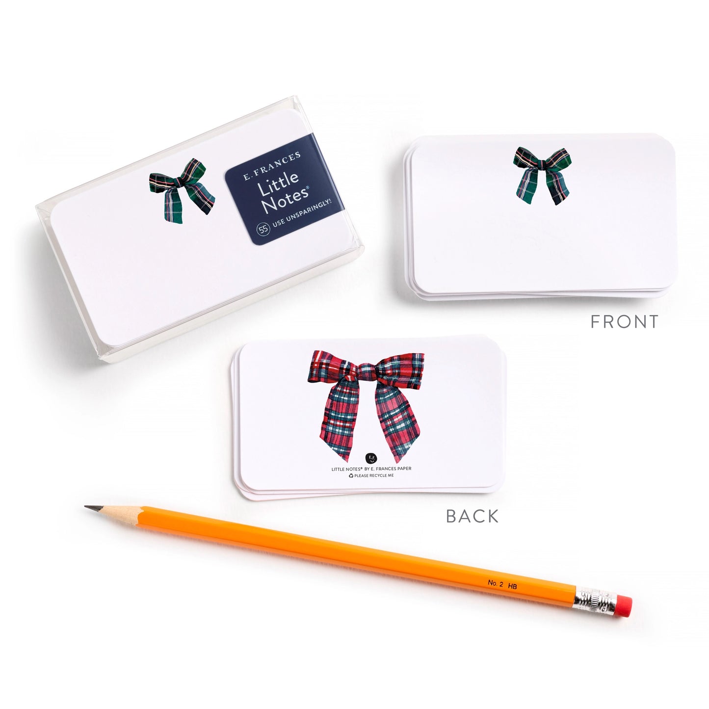 Plaid Bow Christmas Little Notes®