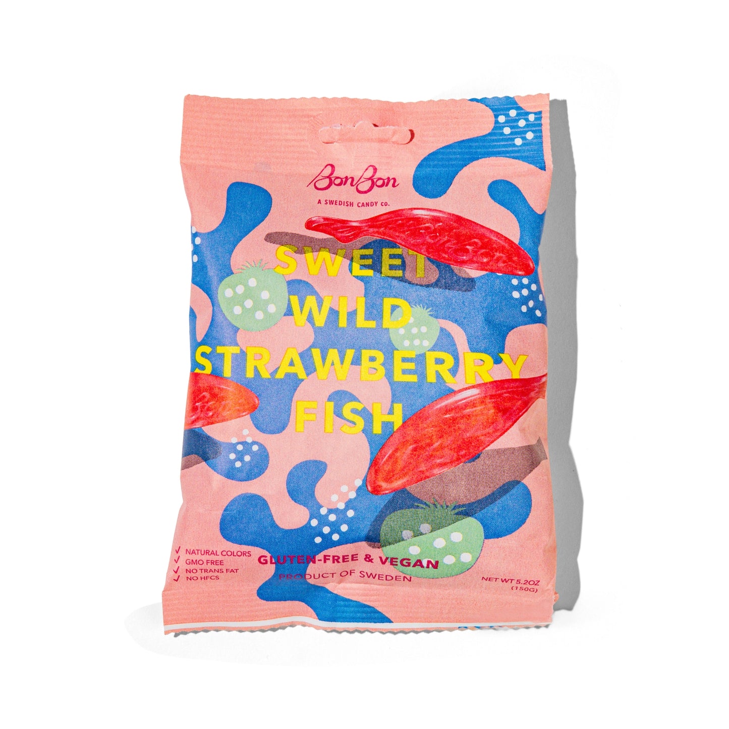 BonBon Sweet Wild Strawberry Fish Candy