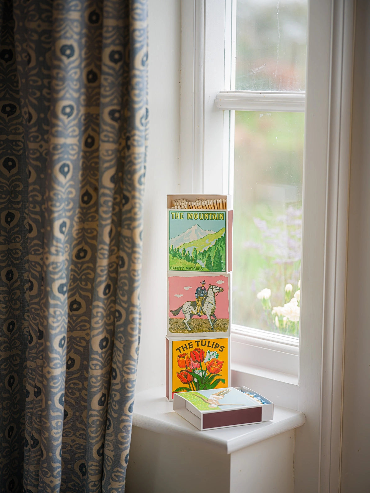 Pink Cowboy Matchbox