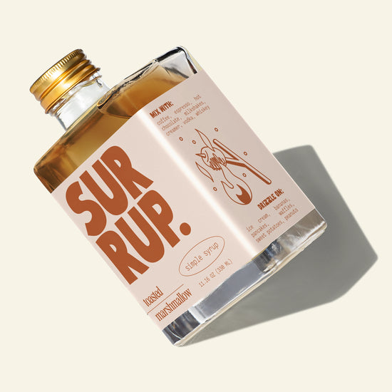 Toasted Marshmallow Simple Syrup by surrup.